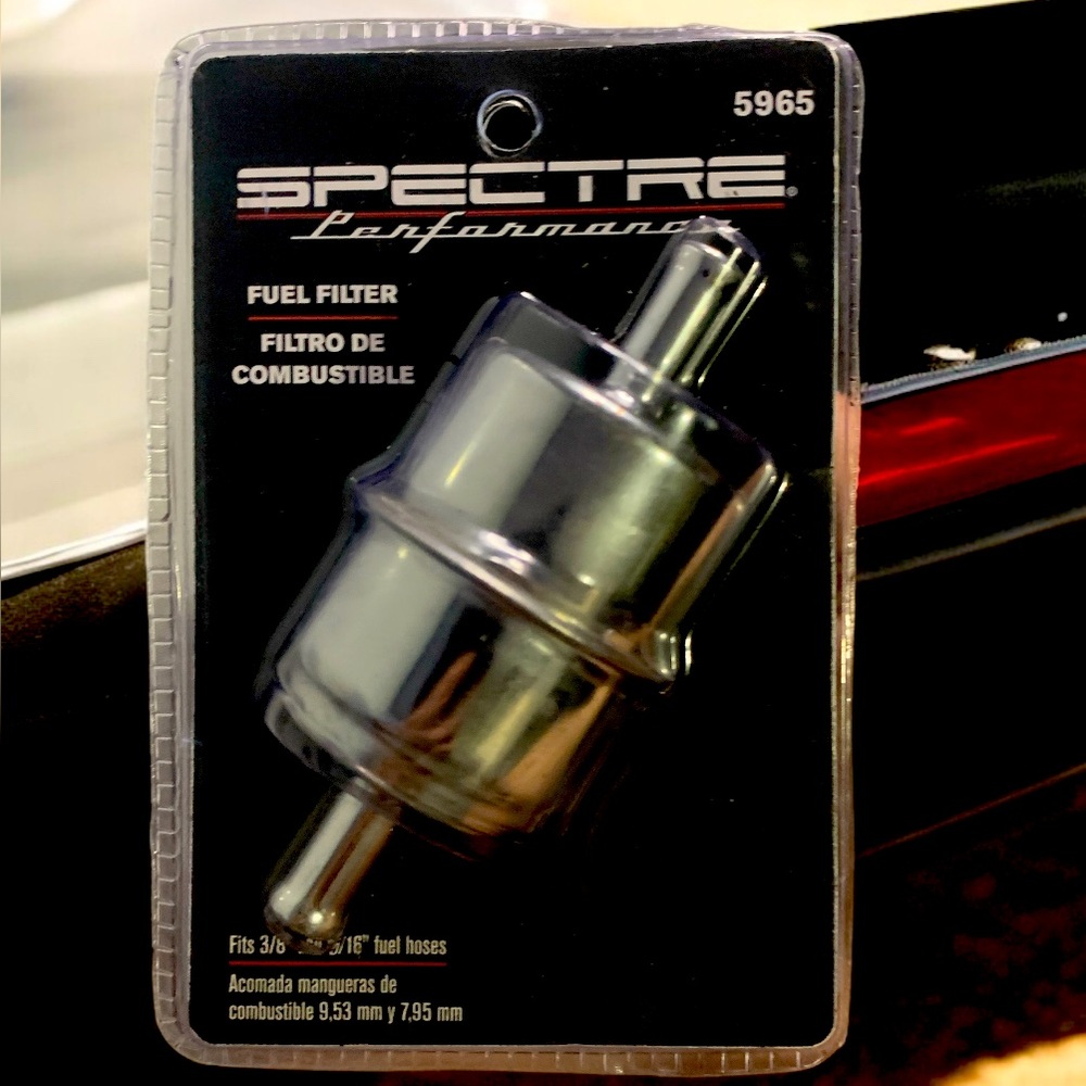 Spectre Performance 5965 Chrome Fuel Filter